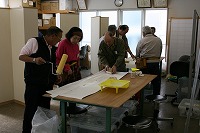 ふすま張講習会